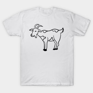 Stick figure goat T-Shirt